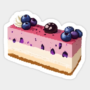 Blue RoseBerry Mousse Sticker